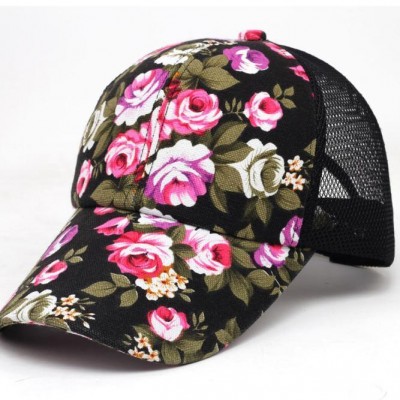 Fashion  Embroidery Cotton Baseball Cap Girls Snapback Hip Hop Flat Hat W  eb-81691962